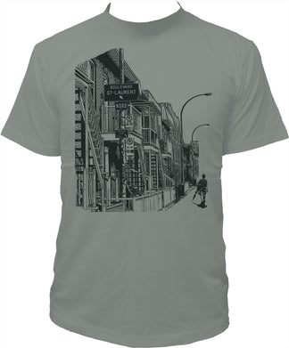 T-Shirt L'Hiver à Montréal Tresnormale main image 1
