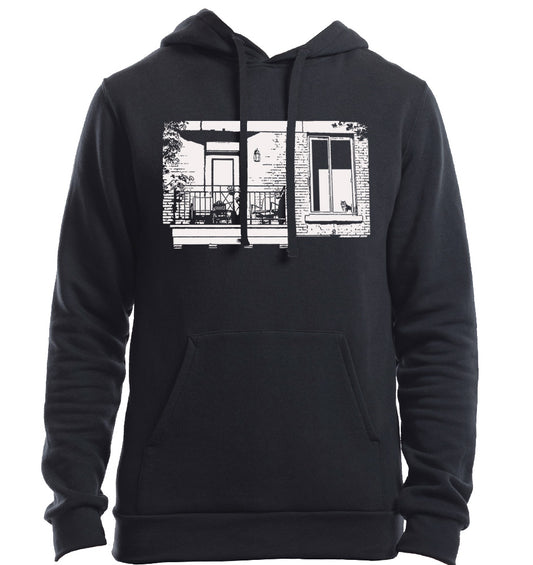 Plateau with Cat (hoodie)