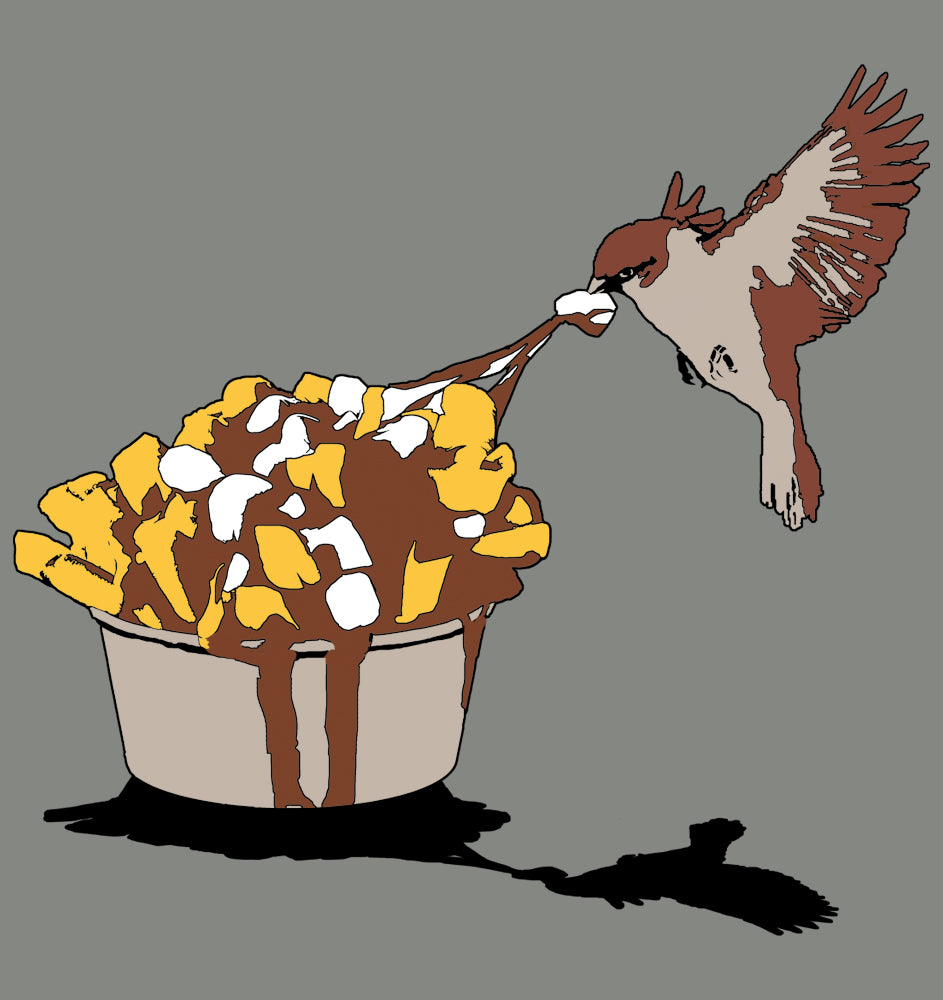 Poutine t shirt tresnormale