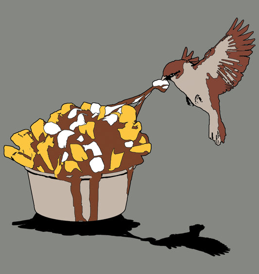 Poutine t shirt tresnormale