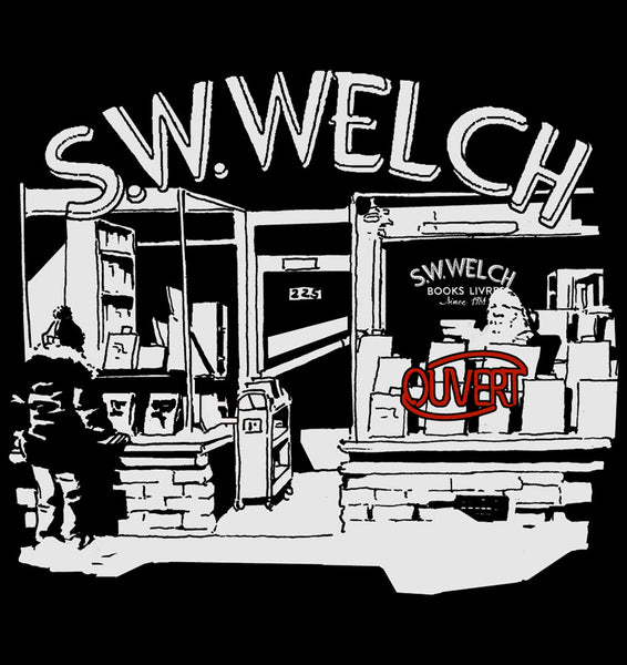 welch book shop t shirt 