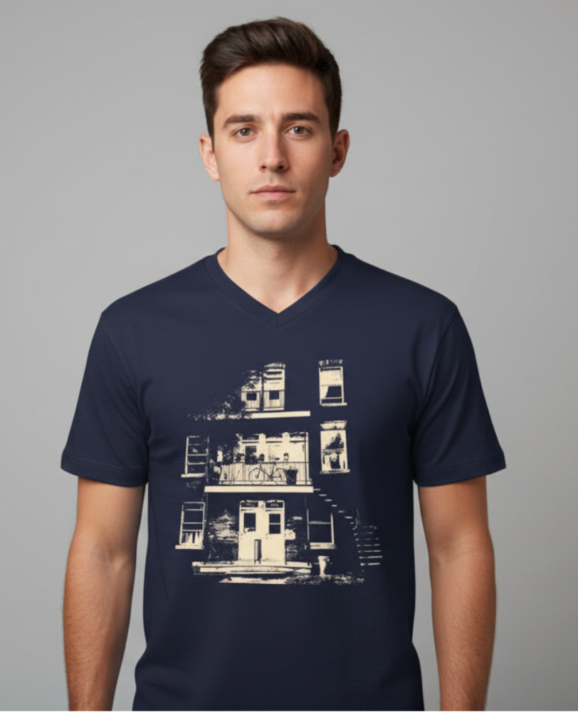Triplex (bamboo, V-neck)