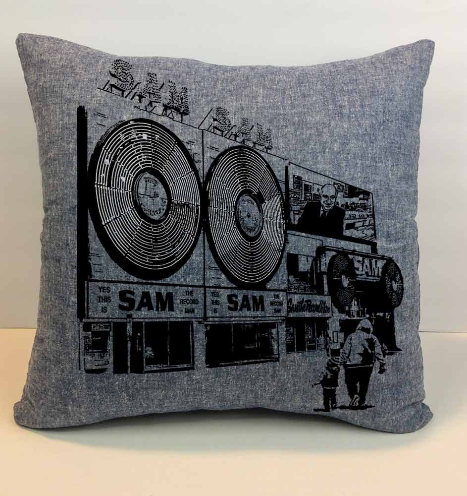 Sam the Record Man (18x18")