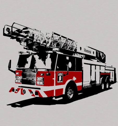 Camion de pompiers de Montréal