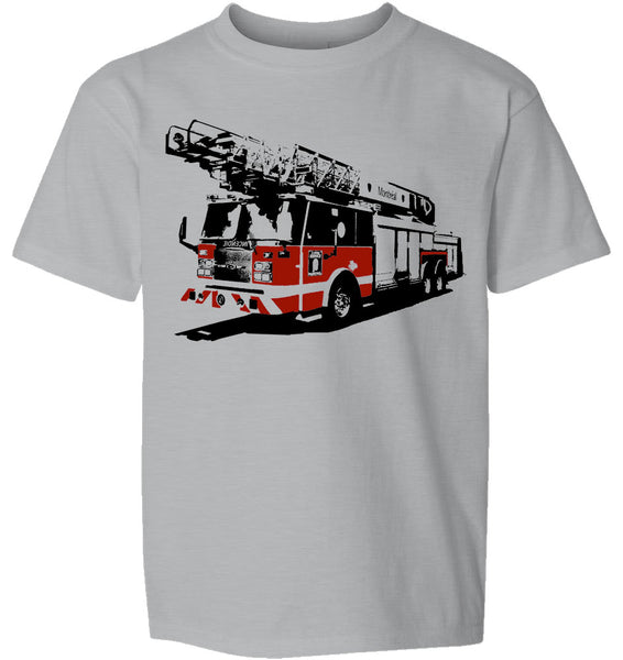 Camion de pompiers de Montréal (enfants)