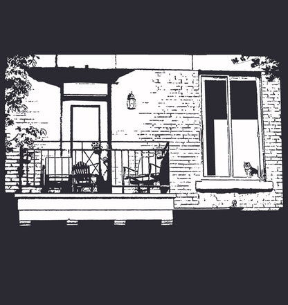 Plateau with Cat (hoodie)