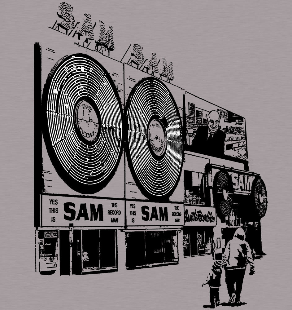 Sam the Record Man (grey)